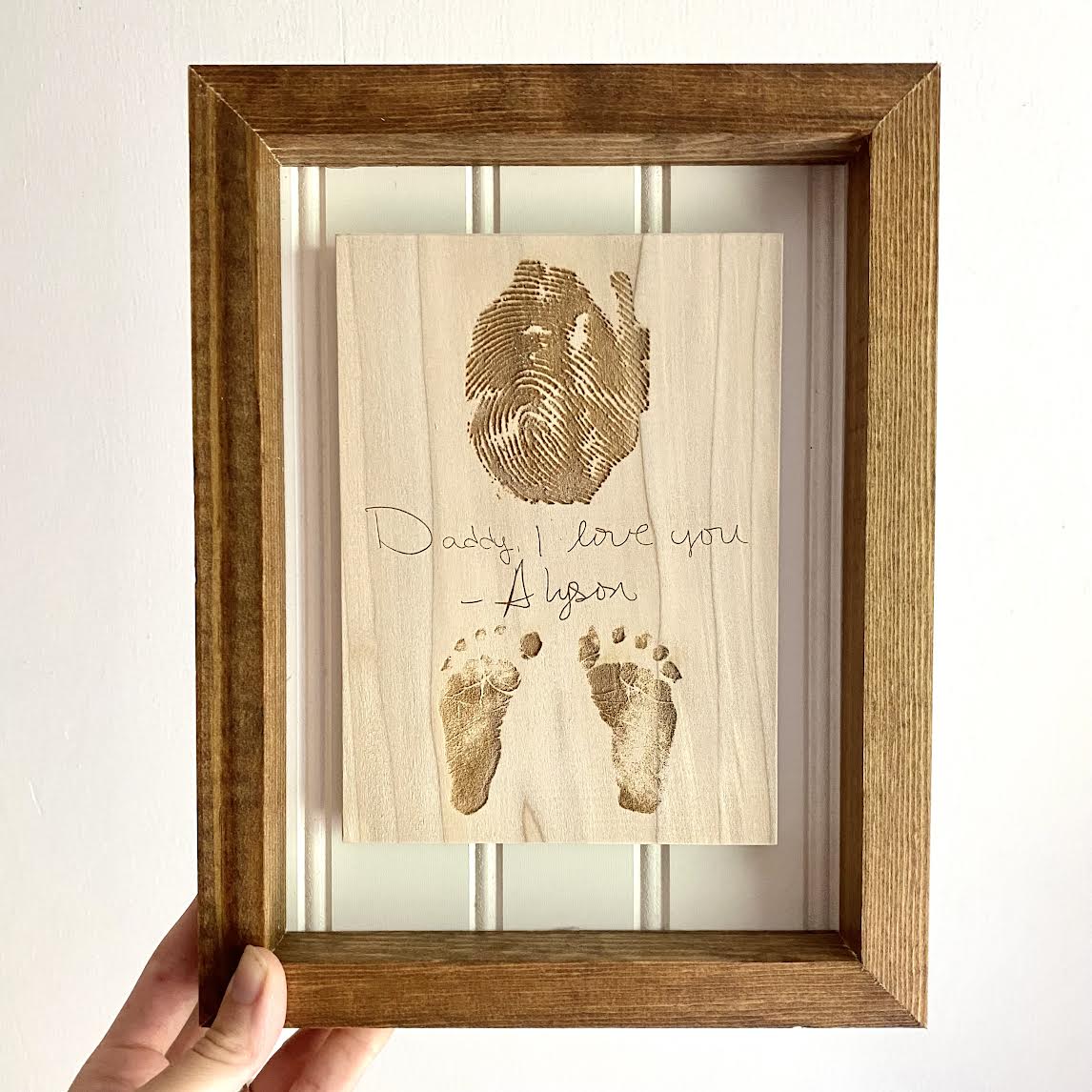 Framed Fingerprint Art
