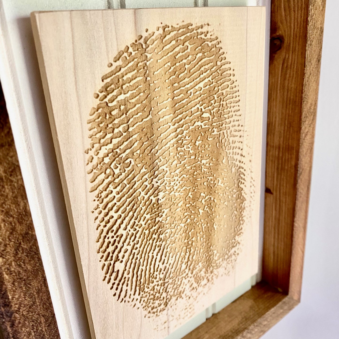 Framed Fingerprint Art