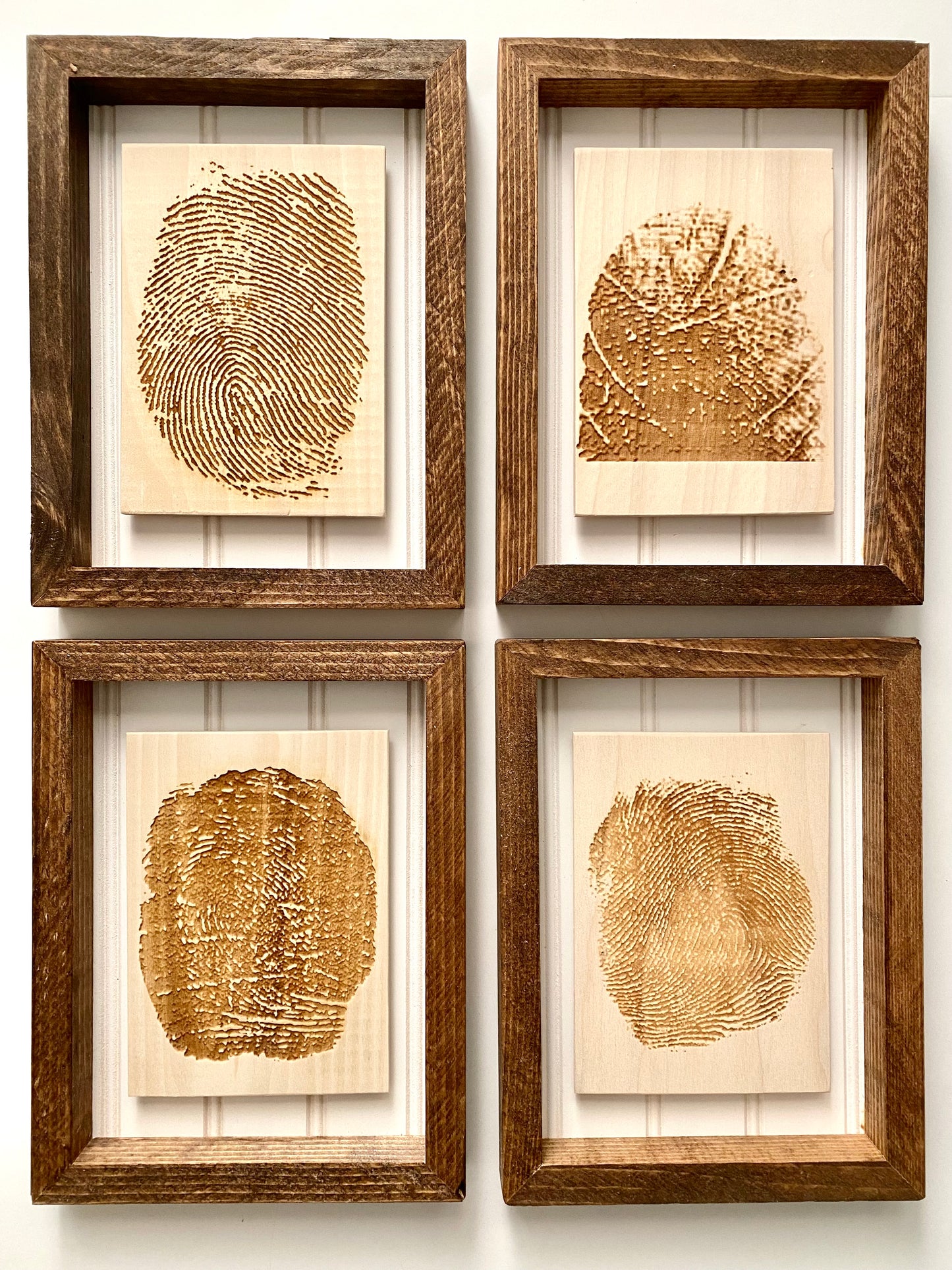 Framed Fingerprint Art