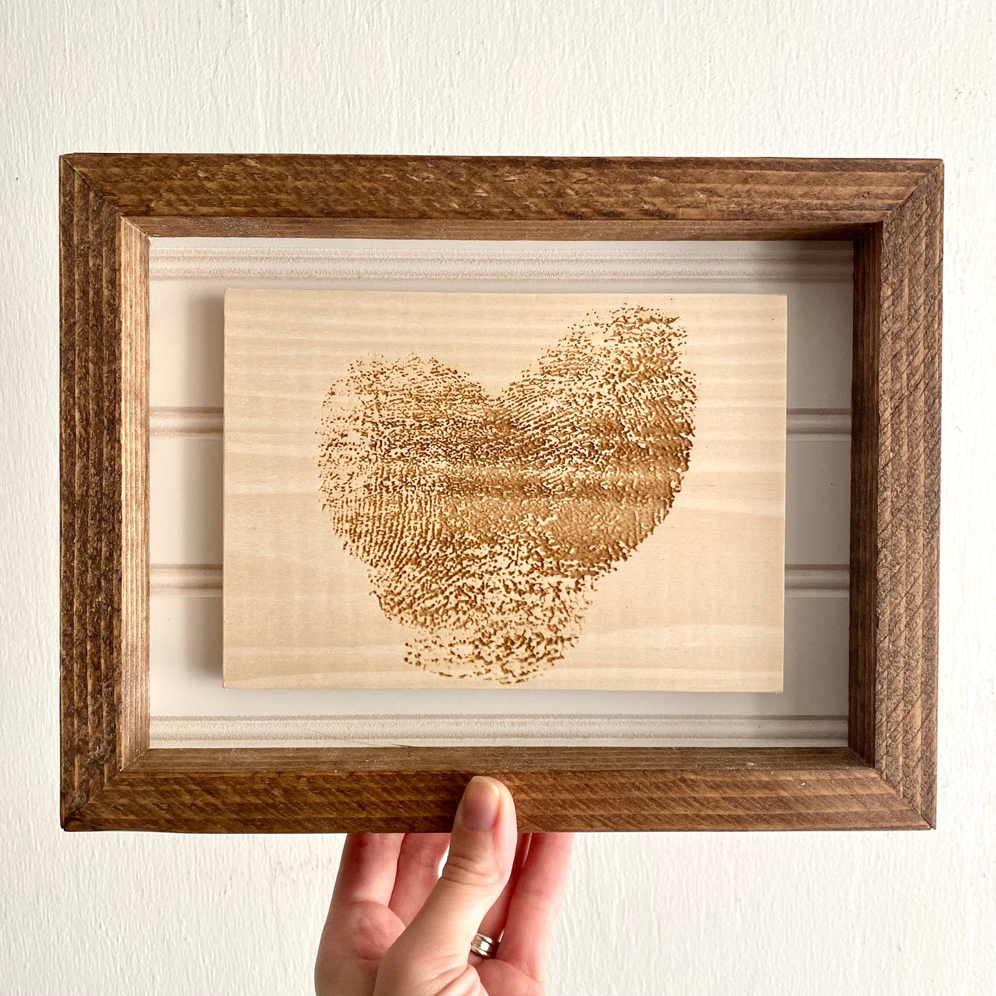 Framed Fingerprint Art