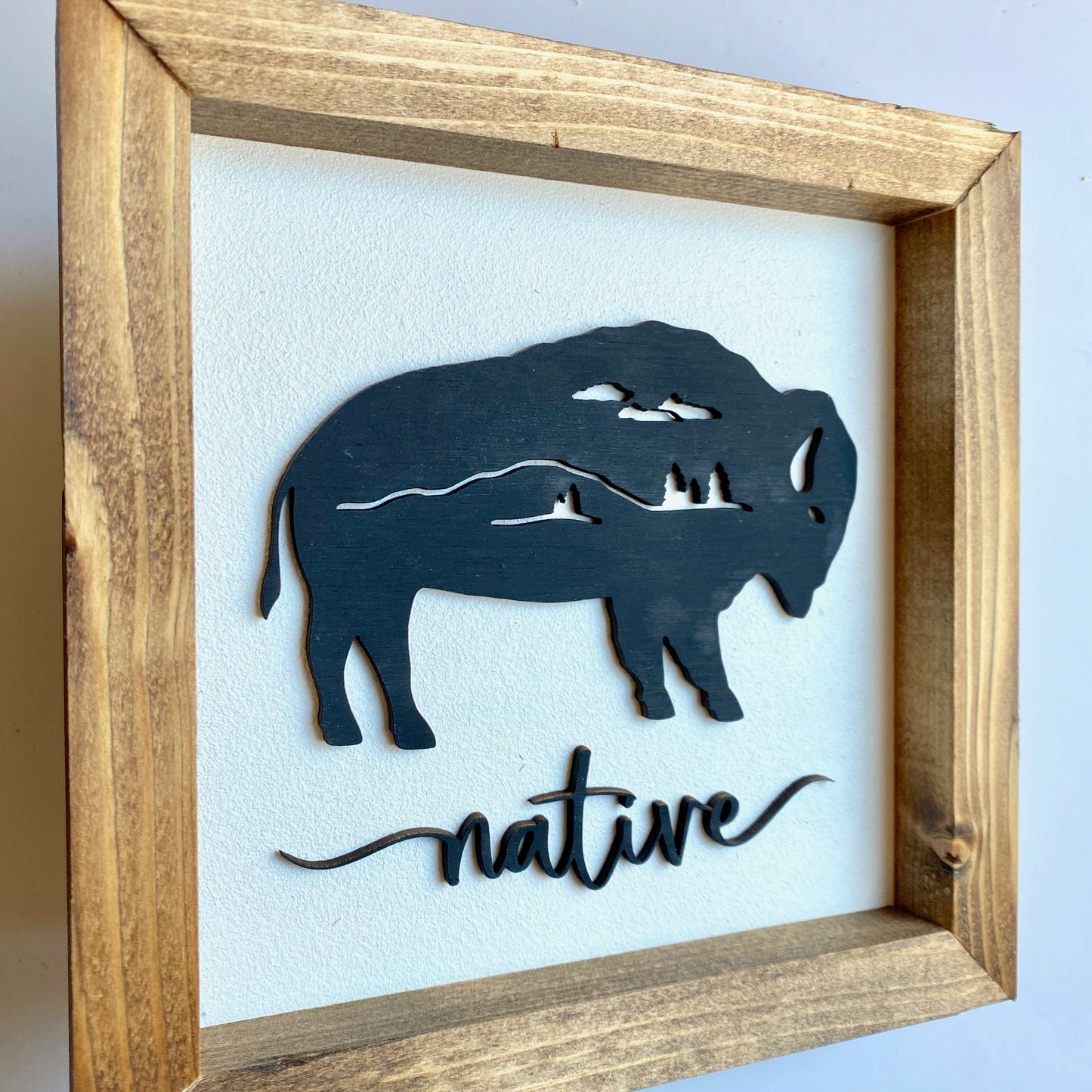 Native Buffalo Sign