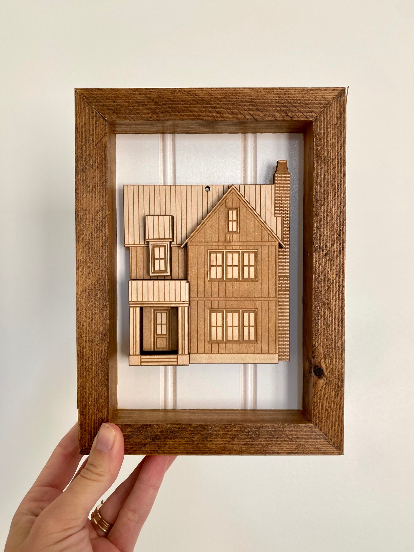 Framed 3D Custom House