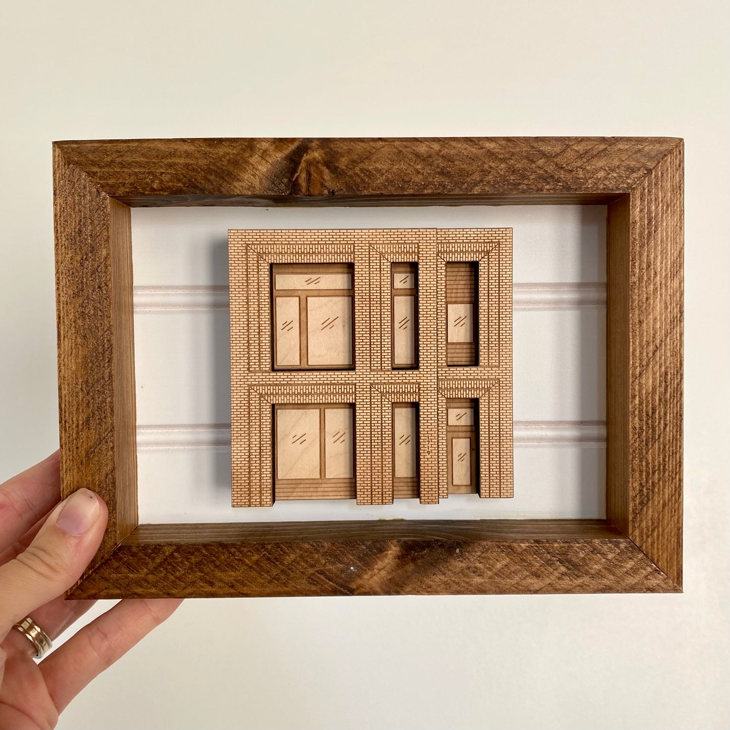 Framed 3D Custom House