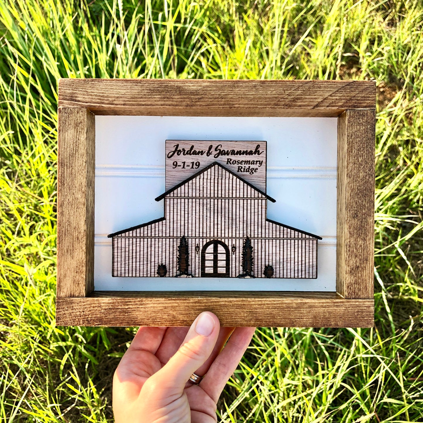 Framed 3D Custom House