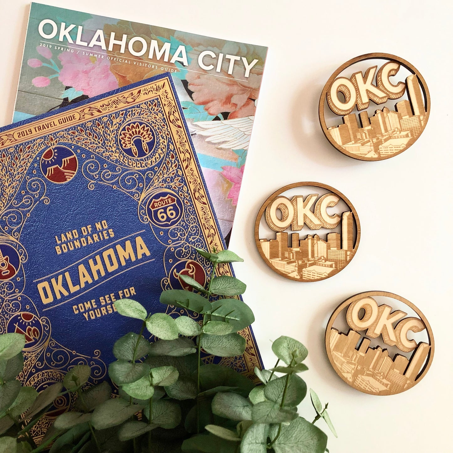 Oklahoma City Skyline Magnet or Ornament